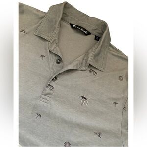 Travis Mathew Drive Down Golf Polo Camper Bus Vinoy St Pete Crest Embroidery M